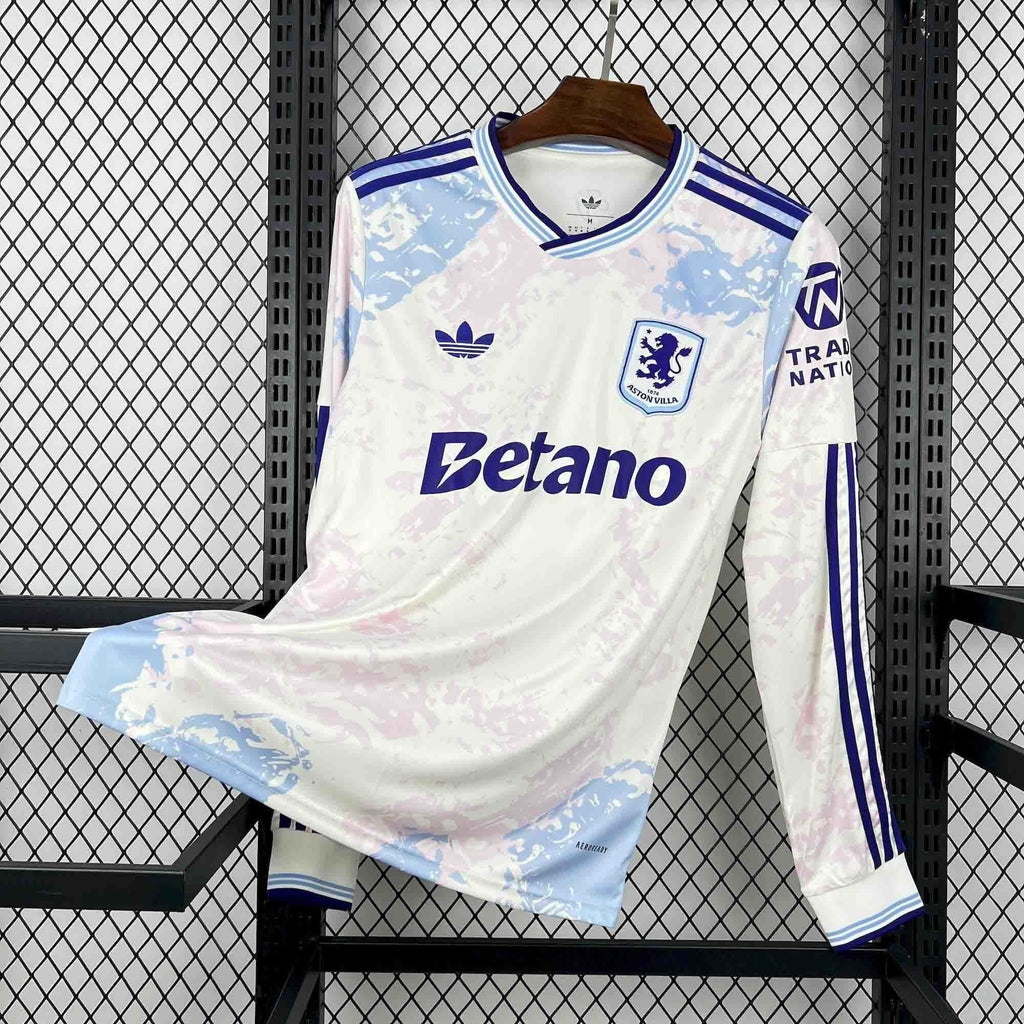 MAILLOT MANCHE LONGUE ASTON VILLA 2025/2026